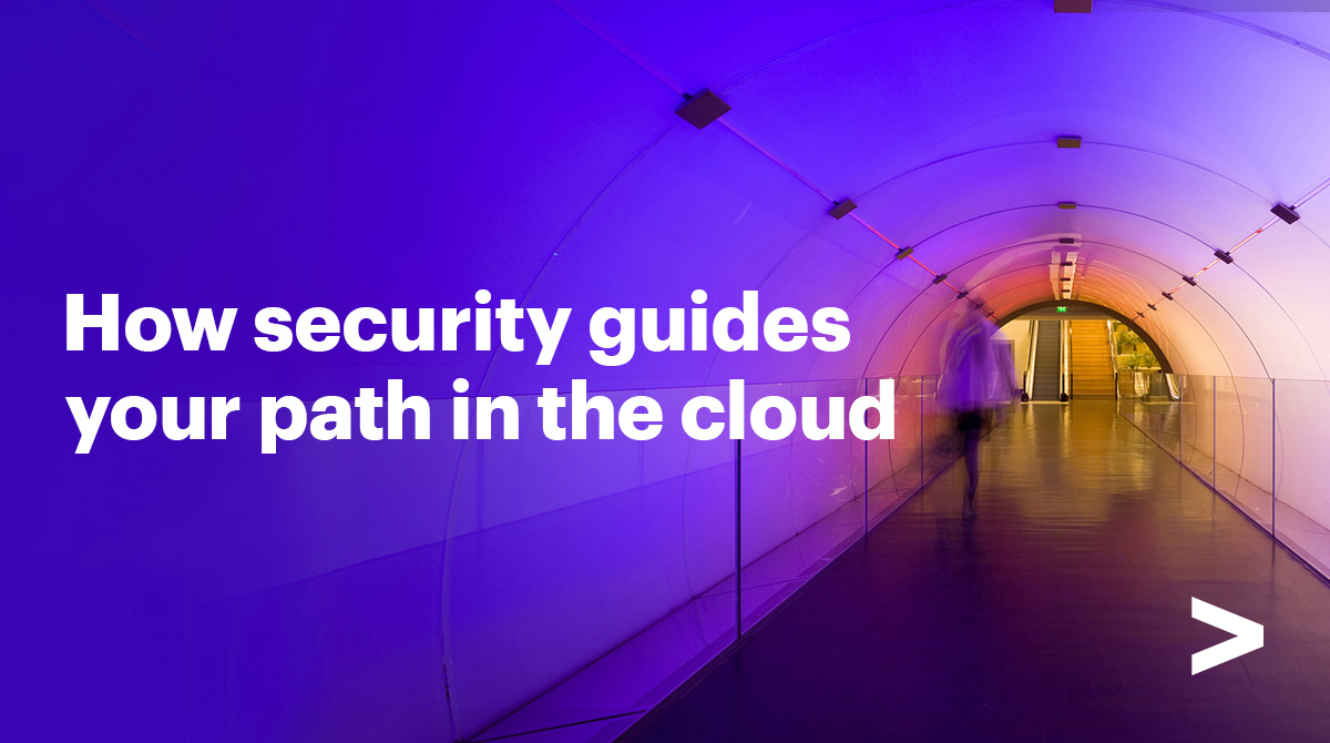 Choosing the right route on your #cloud journey has huge implications for #security. Read why in our secure cloud point of view. accntu.re/3Nv9xfZ