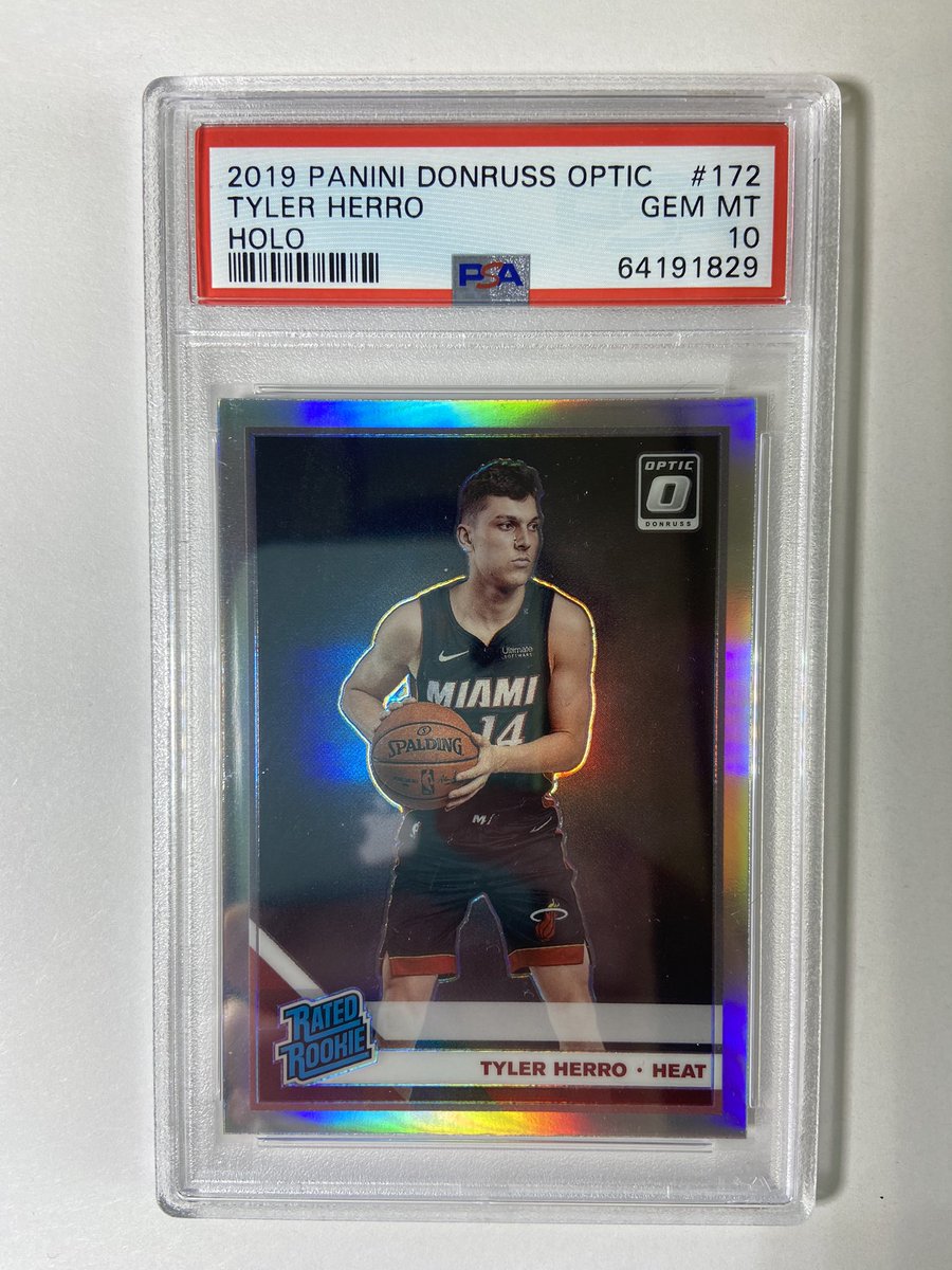bakerycards's tweet photo. Tyler herro psa 10 holo

$75 shipped

@sports_sell https://t.co/pOV1nIyn7q