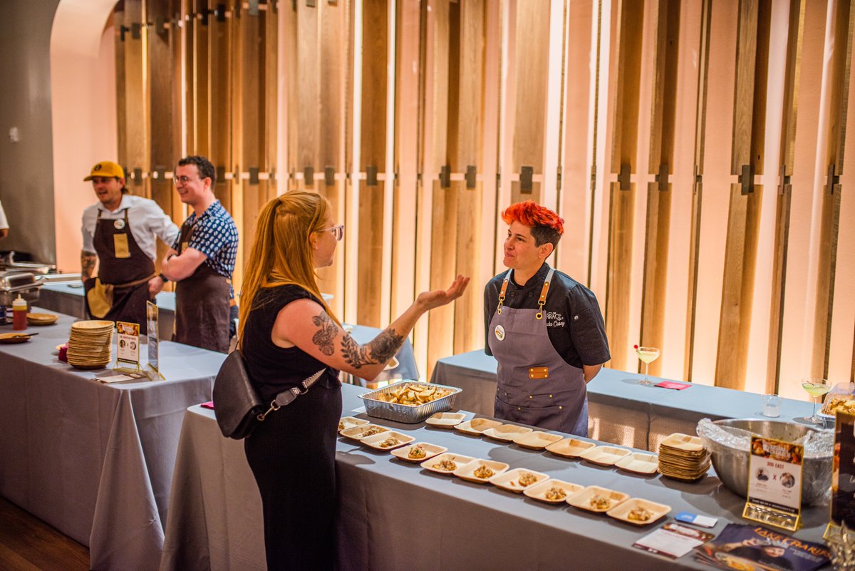 LakeCharlesCVB's tweet photo. All SMILES because tonight is the NIGHT!😄 Chef @cheflyleb and Chef Amanda Cusey will be guest chefs at @CUCharlotte_ &amp; @300east alongside Chef @chefjamielynch and Chef Ashley Boyd! #LouisianaXCharlotte #TasteofLouisiana https://t.co/prZbI9JX46