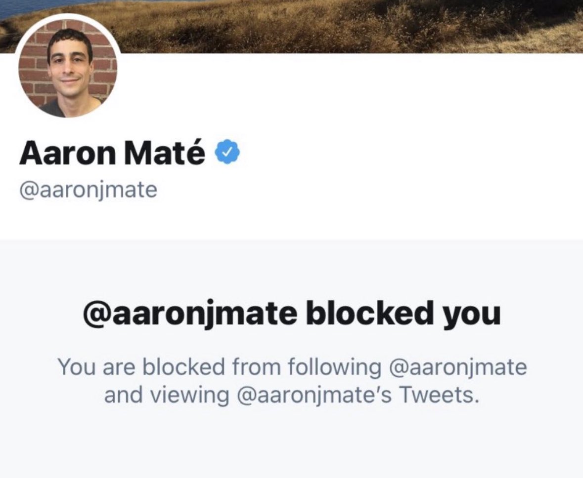 KareemRifai's tweet photo. Aaron Maté's "willingness to engage with those who disagree with him" in four parts: https://t.co/73xxXxfFSS
