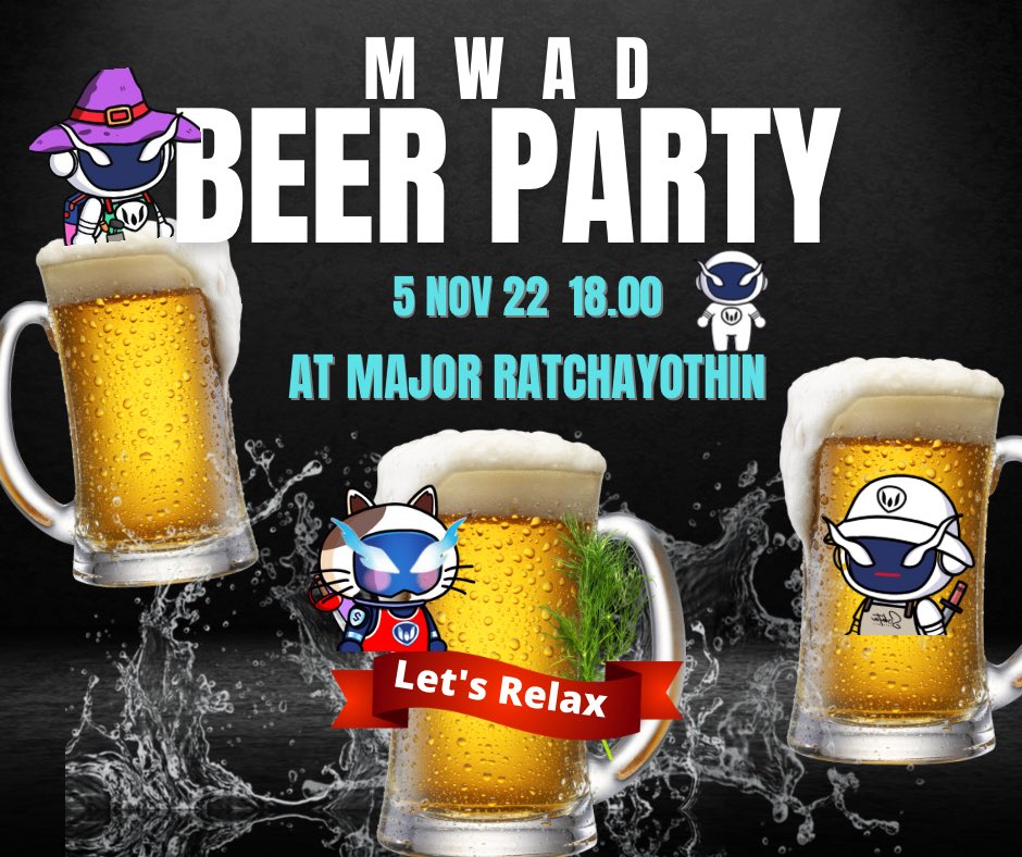 ใครว่างขอเชิญกินเบียร์สู่ลมหนาว กันครับ docs.google.com/forms/d/15i5za… #MetawardenNFT