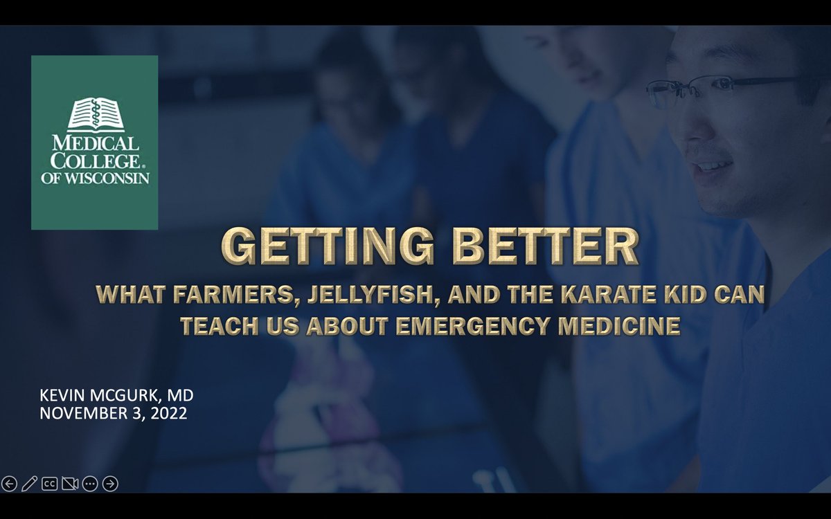 Trying to keep everyone on their toes for grand rounds this morning.