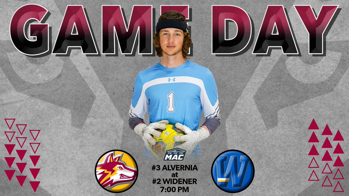 It's a big day for Men's Soccer as the Golden Wolves head to #2 Widener University in a MAC Commonwealth semifinal matchup! Action gets underway in Chester at 7 PM!