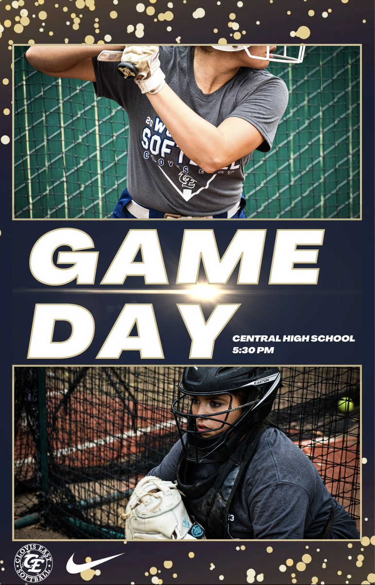 𝐆𝐚𝐦𝐞𝐝𝐚𝐲 🗣️

⚔️ Central High School
📍 Wolfpack Softball Stadium
🕕 5:30 p.m.
🎟 All Fans FREE

#ChasingGreatness