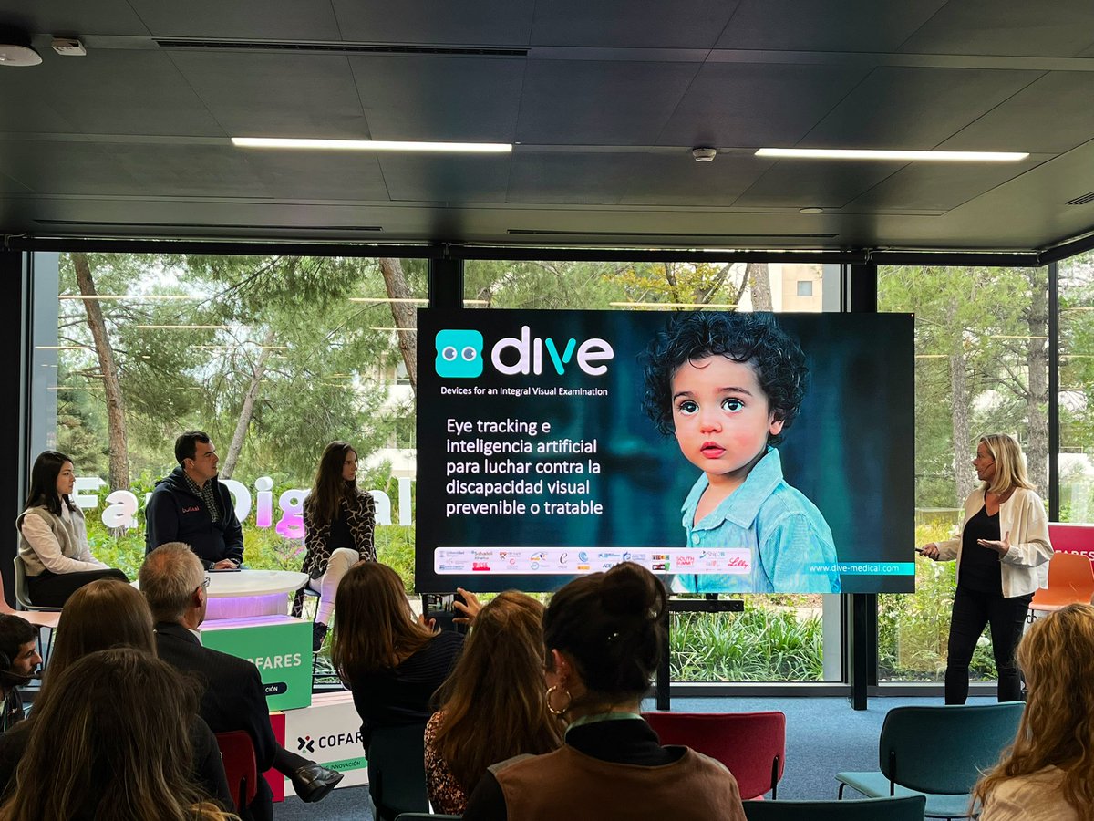 "Uno de cada tres patologías visuales en niños está sin detectar, <a href="/DiveMedical/">DIVE Medical</a> permite anticipar esto con un examen sencillo y no solo es un reto con los más pequeños, sino también en pacientes con baja visión”, explica <a href="/IsabelGimeno1/">Mabel Gimeno</a> #CofaresFanDigital