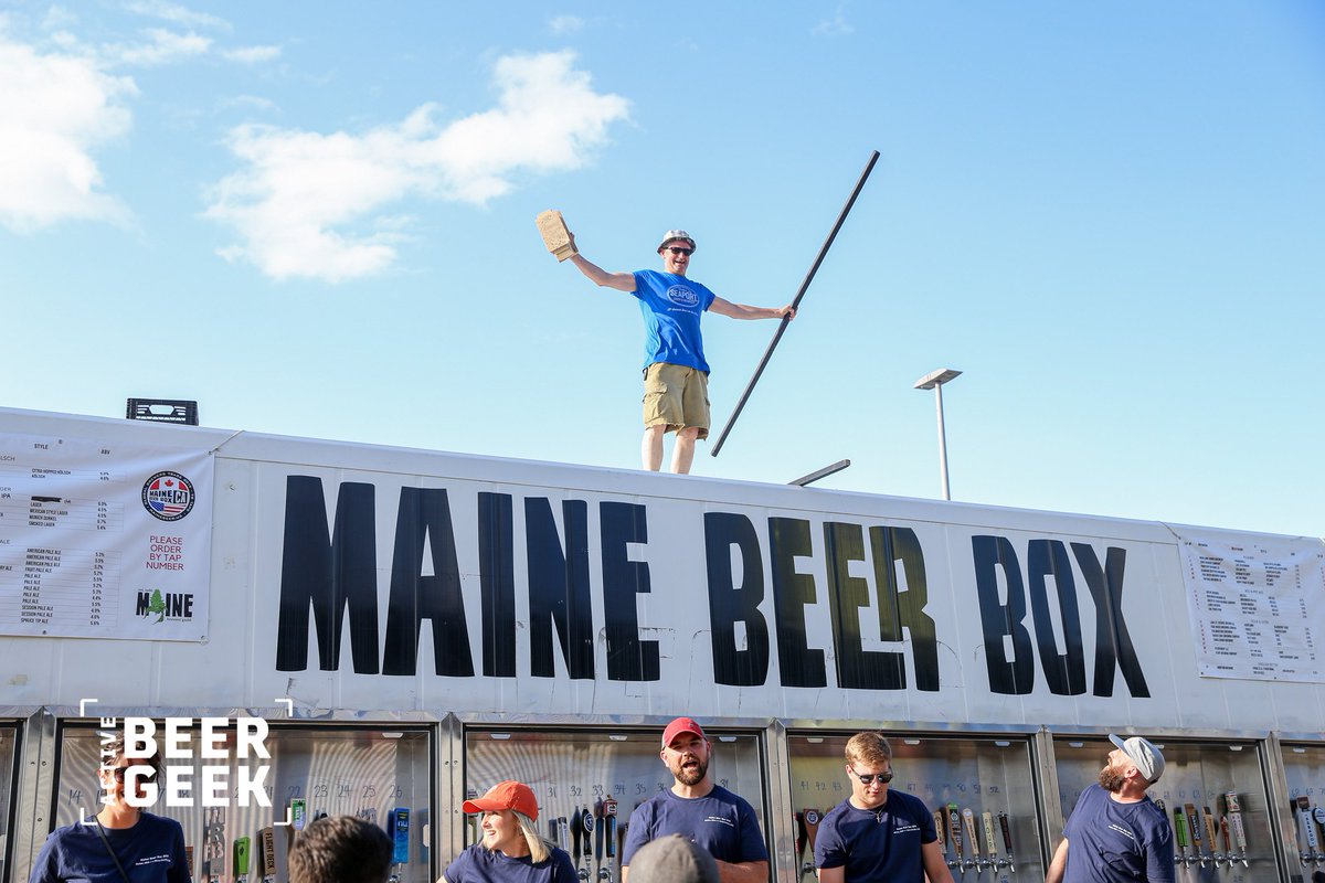 activebeergeek (@activebeergeek) on Twitter photo Throwback to 2019 when the <a href="/MEBrewersGuild/">Maine Brewers' Guild</a> brought the Maine Beer Box, along with a TON of Maine beer, to Halifax, Canada. Throwback to 2019 when the <a href="/MEBrewersGuild/">Maine Brewers' Guild</a> brought the Maine Beer Box, along with a TON of Maine beer, to Halifax, Canada.