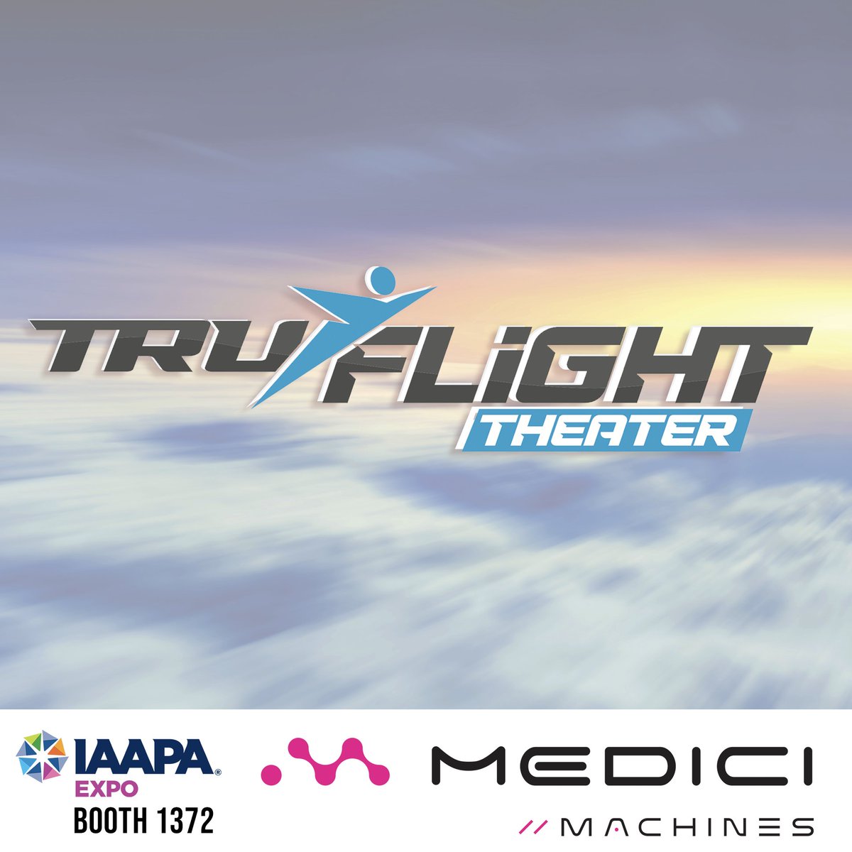 Medici Machines announces the TruFlight Theater® a massive step forward in flying theater rides. Medici Media looks forward to creating incredible ride films for this awesome new platform. To learn more, visit us at IAAPA Booth 1372 and ow.ly/BKJa50LtkHQ #ridefilm