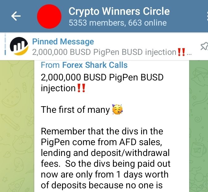stunnabreezy3's tweet photo. 2 Million Dollars were just Injected into the #pigpen BUSD Rewards vault! https://t.co/JOgjFVFEPi