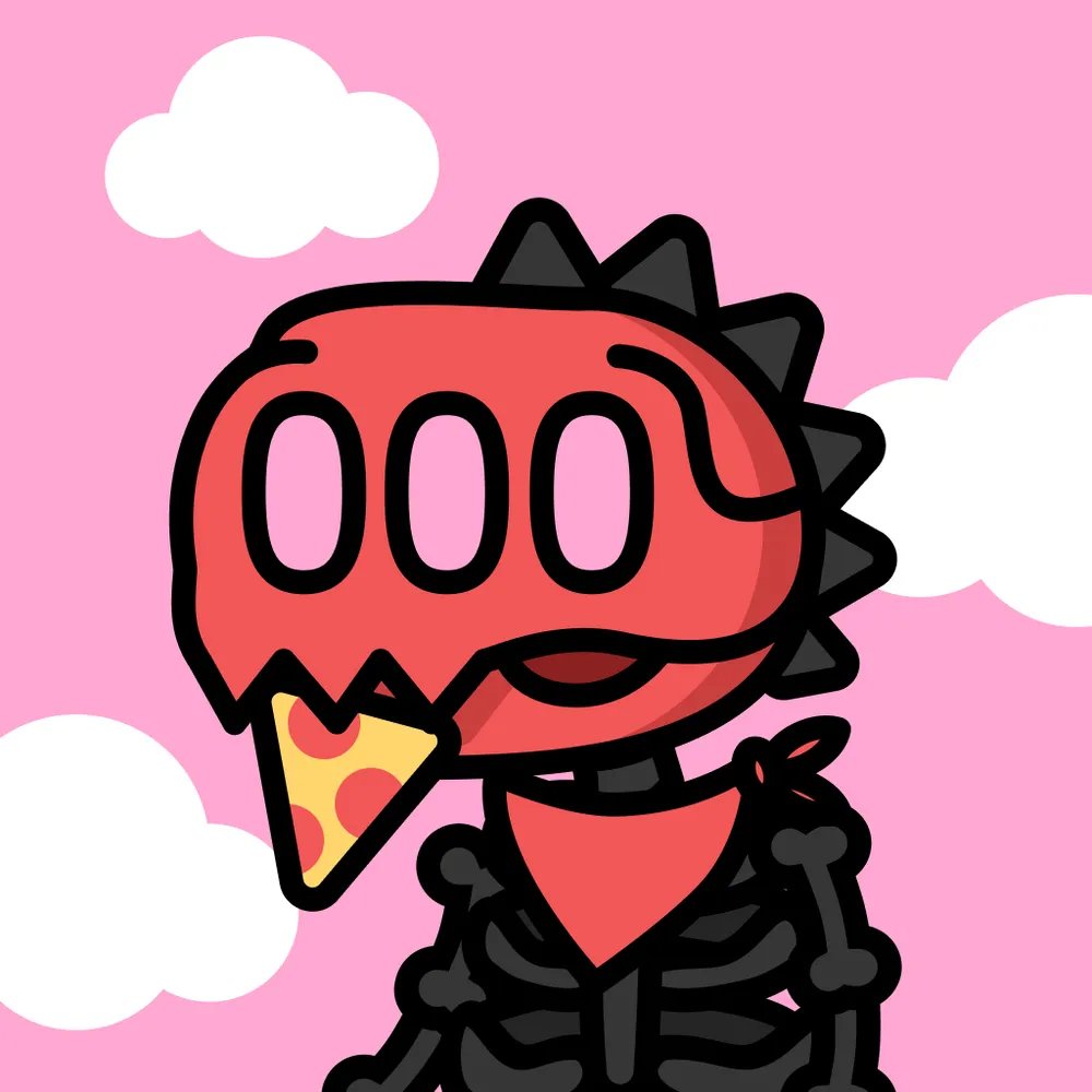 Both traits only 1 item listed.
0.068⬅️➡️1ETH.
Show me your <a href="/Cosmodinos/">Cosmodinos</a> pets! 🔥🔥🔥
#cosmodino #dinofam