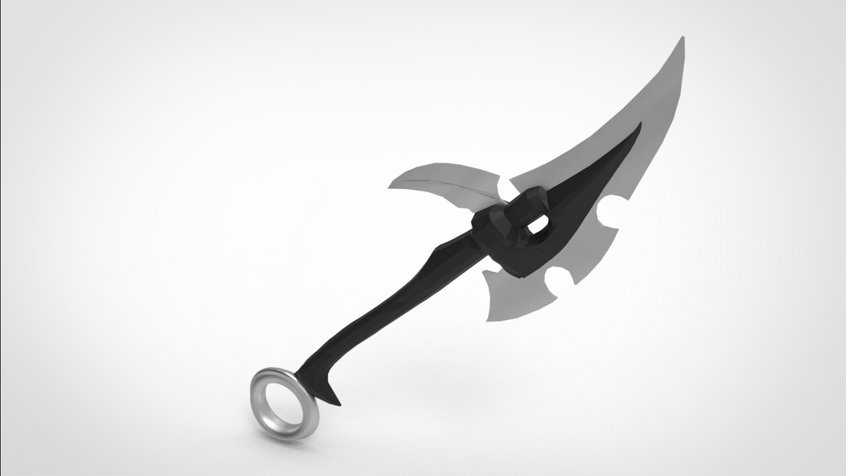 funpircom's tweet photo. Printable war axe. You can scale it to the size you want and use it as a pendant or wall ornament. ➡️ https://t.co/TO2TdX1amF 

#game #gamer #3dprint #3dmodel #3dyazıcı #funpir #3dprinter https://t.co/EQ4eB5iDAj