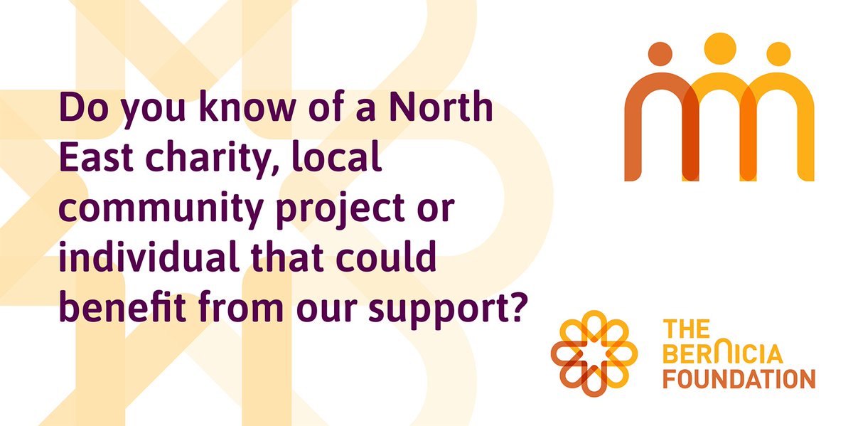 It's that time again when we get ready to open our last round of #funding for the year. Applications open on THURS 10 NOV so please spread the word and help local charities most in need of support to receive a financial boost. See berniciafoundation.com for details #costofliving