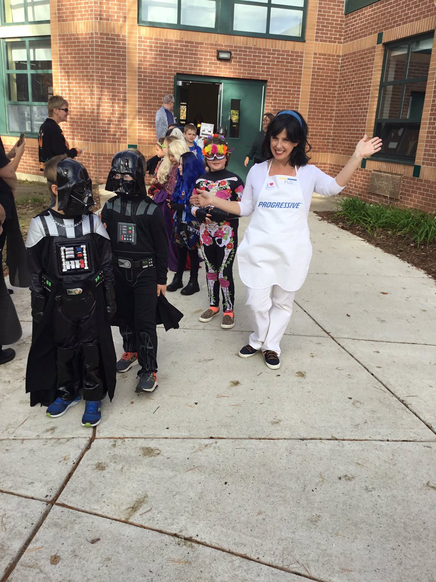 Our Halloween Parade at Shaker Lane was Spooktacular! Even Flo from Progressive stopped by! 🎃👻