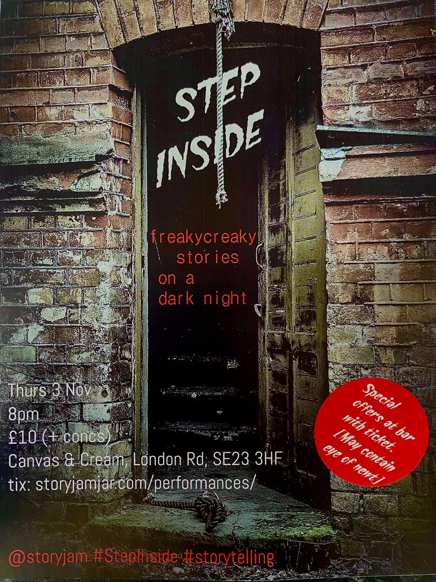 The fab <a href="/StoryJam/">Story Jam</a> are at Canvas tonight with chilling tails (lol) and good vibes! Bar and kitchen open late!

#se23 #lovelondon #lovelewisham #se26 #se23life #selondon #se24 #foresthilllondon #se6 #southeastlondon #storytelling #StepInside