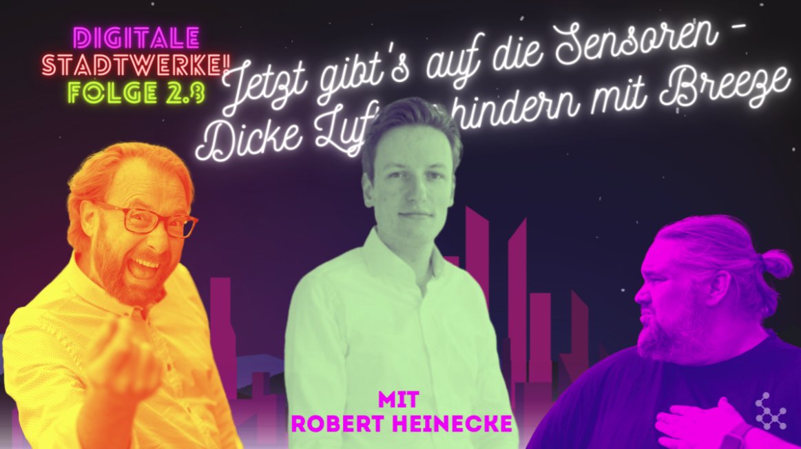 RT breezetech: Want to know more about air quality, measurement and Breeze Technologies? Listen to our founder and CEO Robert Heinecke in this podcast (German) digitale-stadtwerke.de/2-8-jetzt-gibt…
