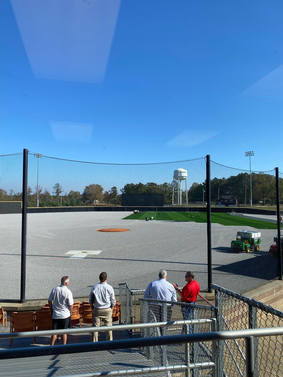 Update from The Poole: turf is going down!!