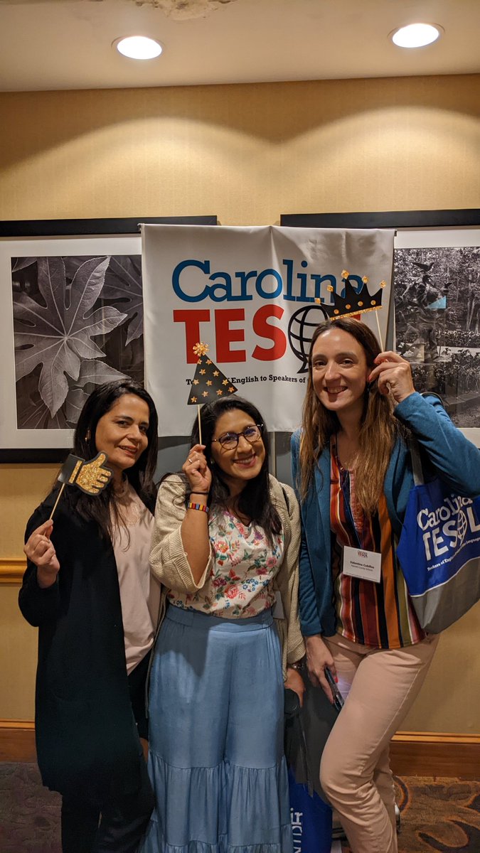 Because we always have the chance to learn and share. I am thankful for these PD days at the #CarolinaTESOL2022 <a href="/Valentinacub1/">Valentina Cubillos Acevedo</a> <a href="/ParticipateLrng/">Participate Learning</a> <a href="/CarolinaTesol/">Carolina TESOL</a>