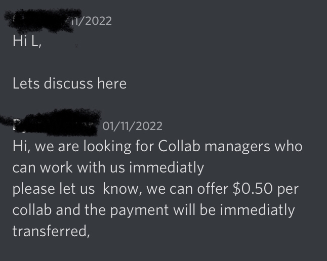 LoganNfts's tweet photo. I would rather work for free with people who I am bullish on than be exploited. https://t.co/fc4I5Esi4X