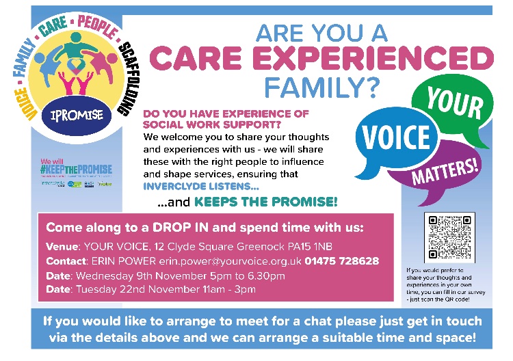 Scotland's services need redesigning in order to #KeepThePromise, so that
what matters to children and families can be at the heart of services, and a scaffolding of support exists around children and young people's lives
#HelpMeByHelpingMyFamily
<a href="/CROinverclyde/">ChildRightsInvClyde</a>