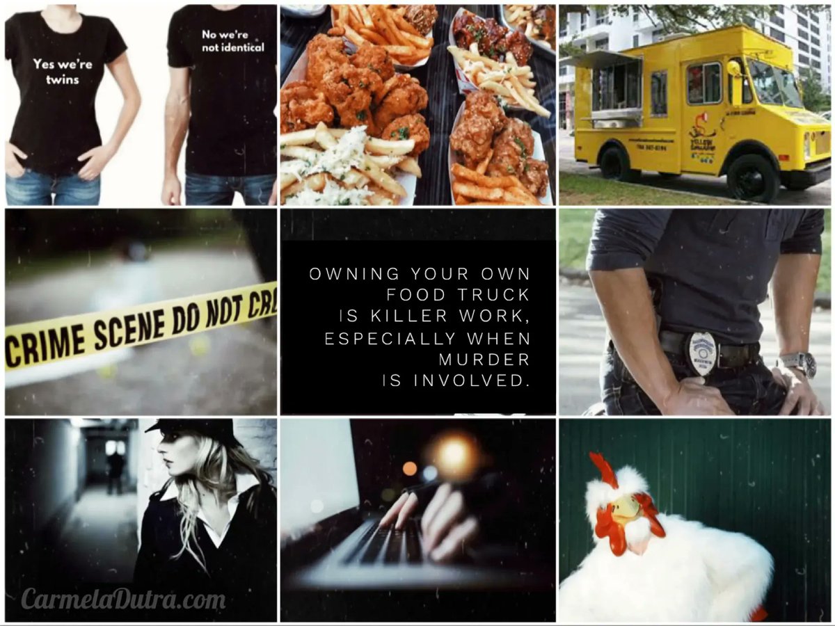 Arsenic &amp; Adobo X Dial A For Aunties

Owning your own food truck is killer work, esp. when murder is involved.  

When twins Beth and Seth inherited a food truck, Beth knew there would be challenges. But becoming a murder suspect was more than she bargained for. #moodpitch #A #M