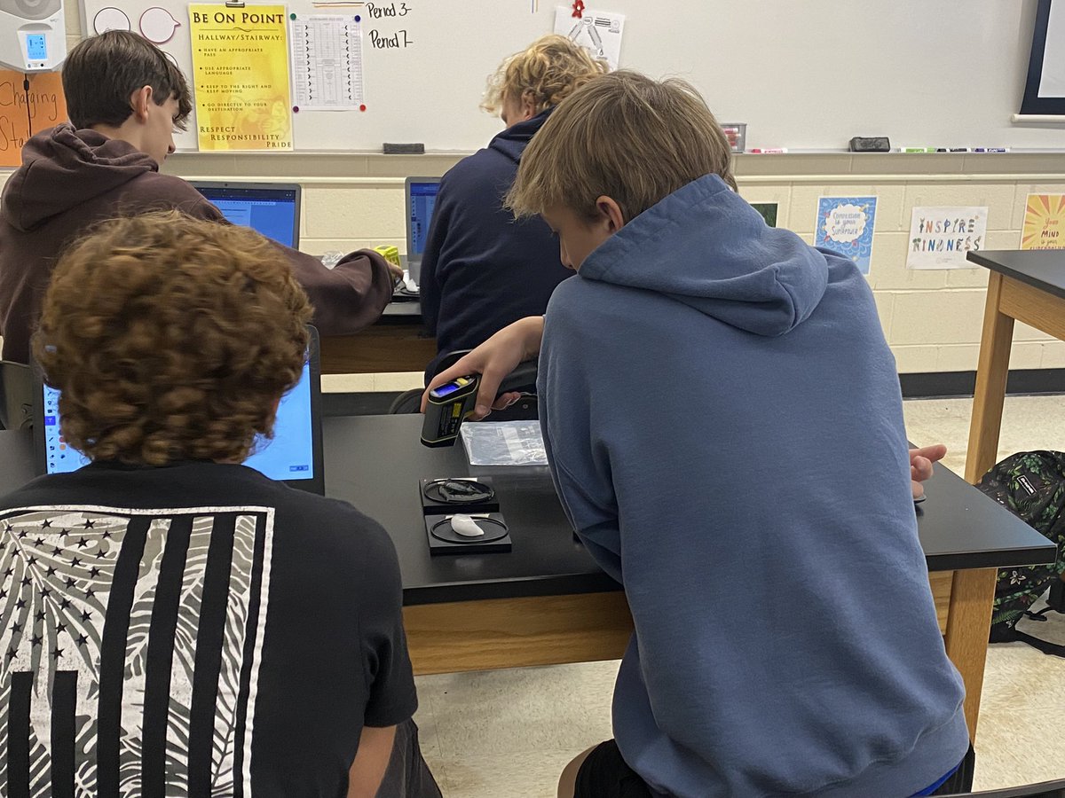 CMcCoid's tweet photo. Making predictions, recording qualitative and quantitative observations, exploring temperature and endothermic &amp; exothermic reactions = a busy day in Environmental Chem! #PantherPath #GoodNewsInNJSchools @PointBoroSTEM @PtBoroSchools https://t.co/LP2fkBcXOS