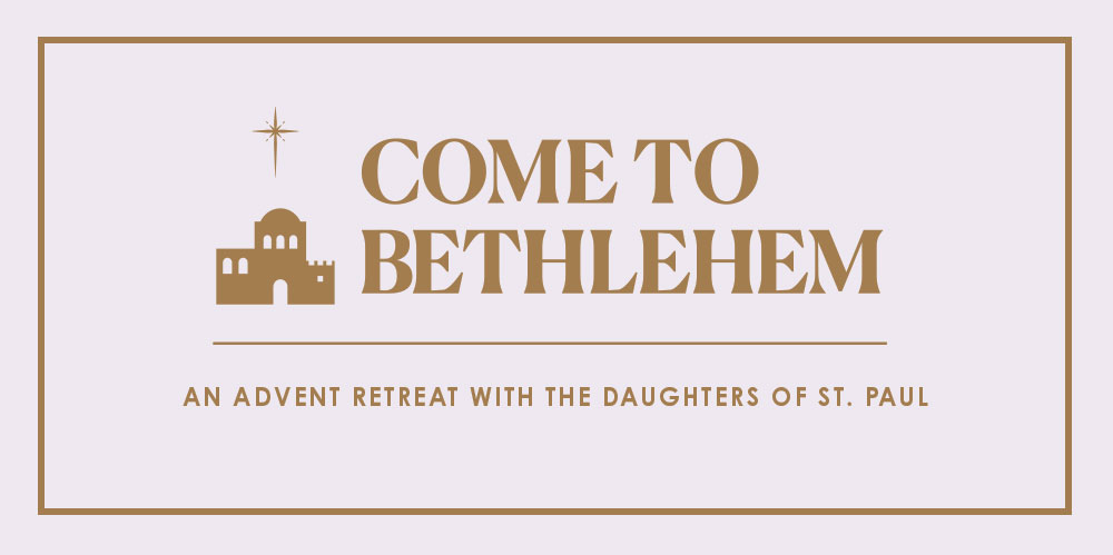 walkenstein's tweet photo. This Advent, @DaughterStPaul invite you to #ComeToBethlehem with a virtual retreat. Advent together with the #MediaNuns and sign up today at https://t.co/TUbUbswWXC https://t.co/Bd69R9oaId