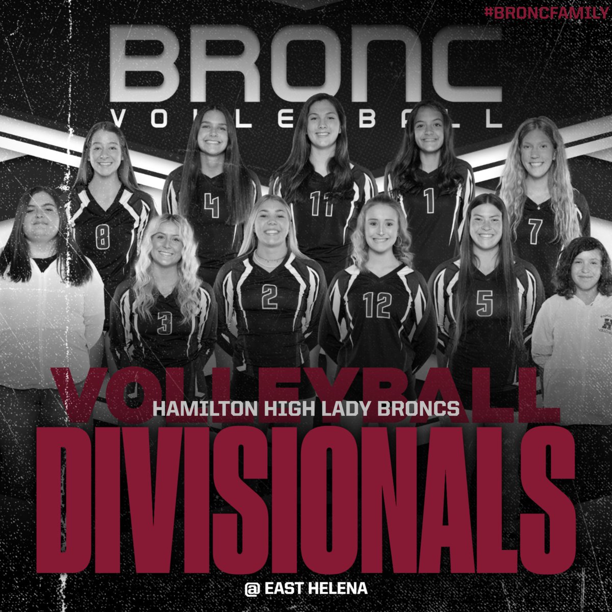 Lady Broncs take the court this weekend in East Helena for the Western A Divisional Tournament.  The Broncs open up with Ronan today at 12pm. #GoBroncs #BroncFamily
