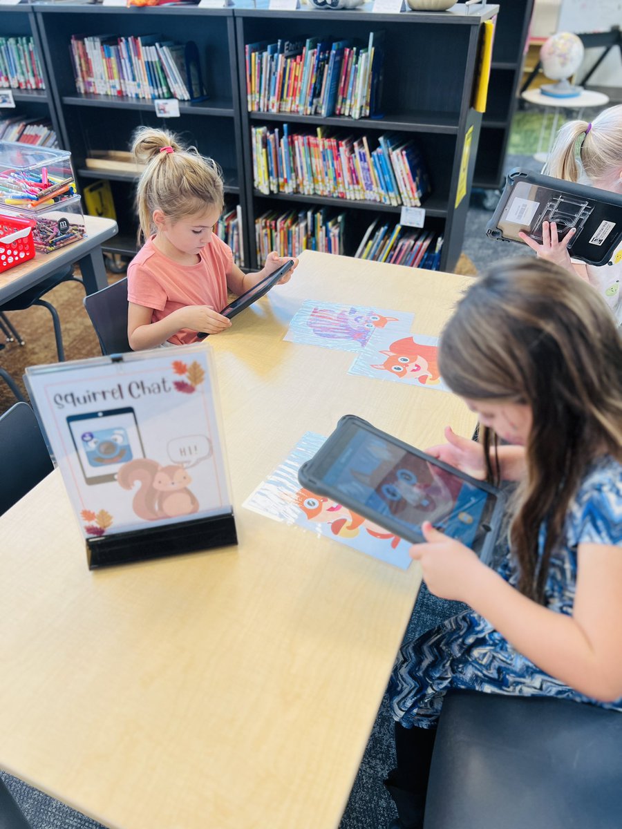 DS_EdTech's tweet photo. Love seeing kindergarten students in Mrs. Acker’s CL&I exploring and creating using digital tools. 😍 Today’s lesson and stations were all about the fall season! 🍁 @ChatterPixIt @Ozobot @MrsAckerFLI #iamdsisd #DSEdTech #InnovateDrip https://t.co/tVuVhjnW1p