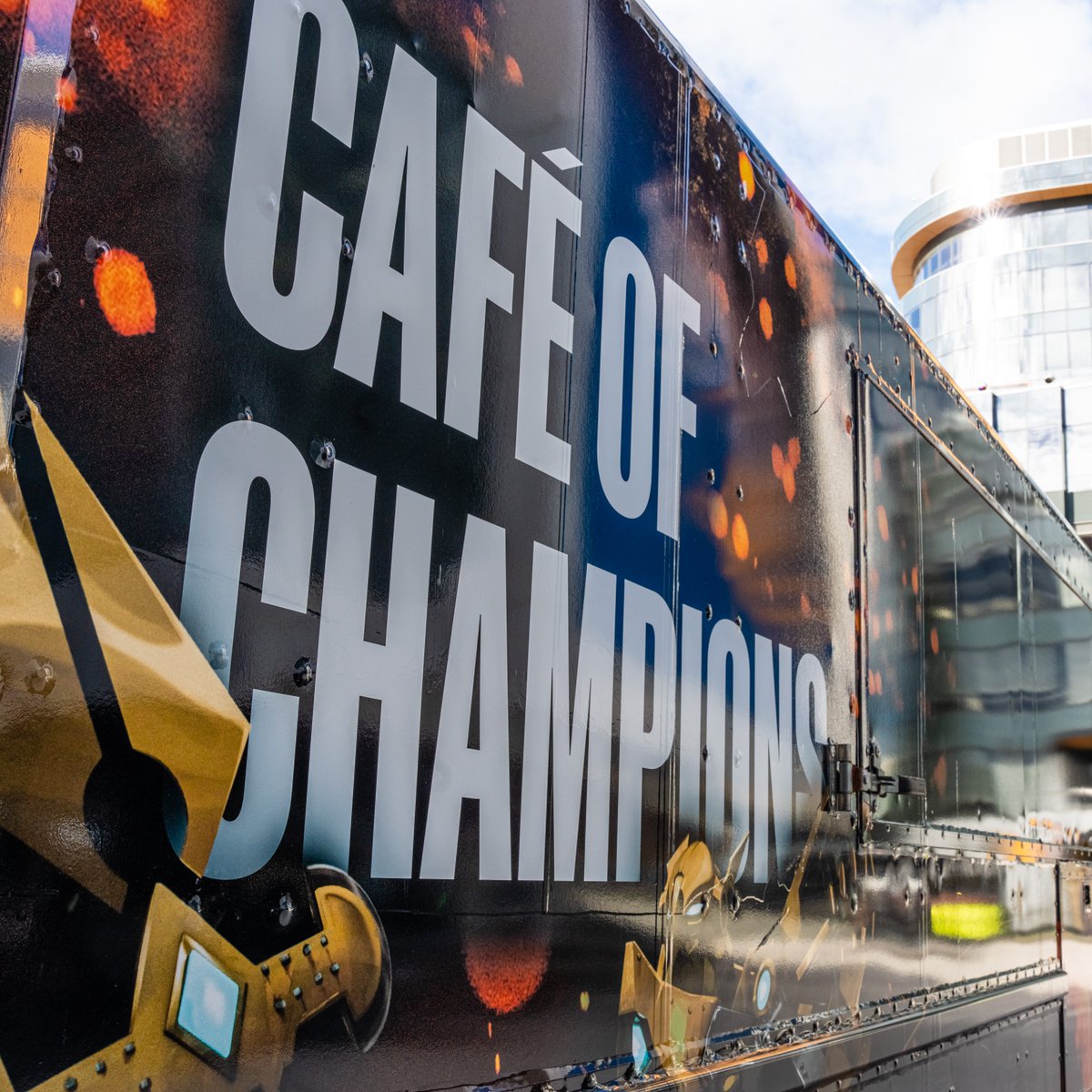 Check out our <a href="/Mastercard/">Mastercard</a> Café of Champions at #Worlds2022 Fan Fest from 2pm PT today!

We’ll be serving Passion Rose Tea Latte, Optimism Cinnamon Mocha, and hot &amp; cold coffee, along with Mastercard Shopkeeper shaped cookies ☕️🍪