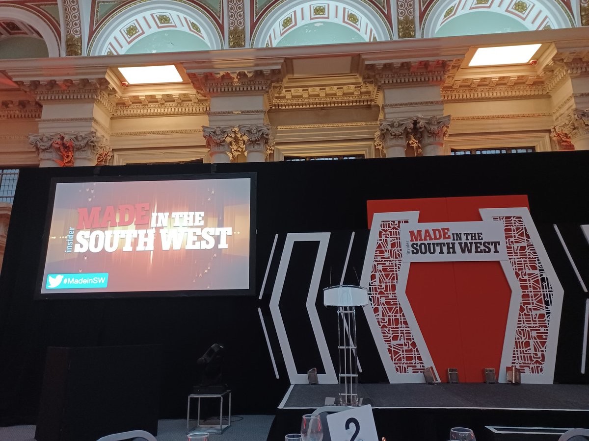 MiriInsider's tweet photo. Tonight I've headed back to Bristol for @insiderswest #MadeinSW awards. Winners tonight go through to national finals in Liverpool in June 2023. Good luck finalists! https://t.co/3hOYTDWQeA