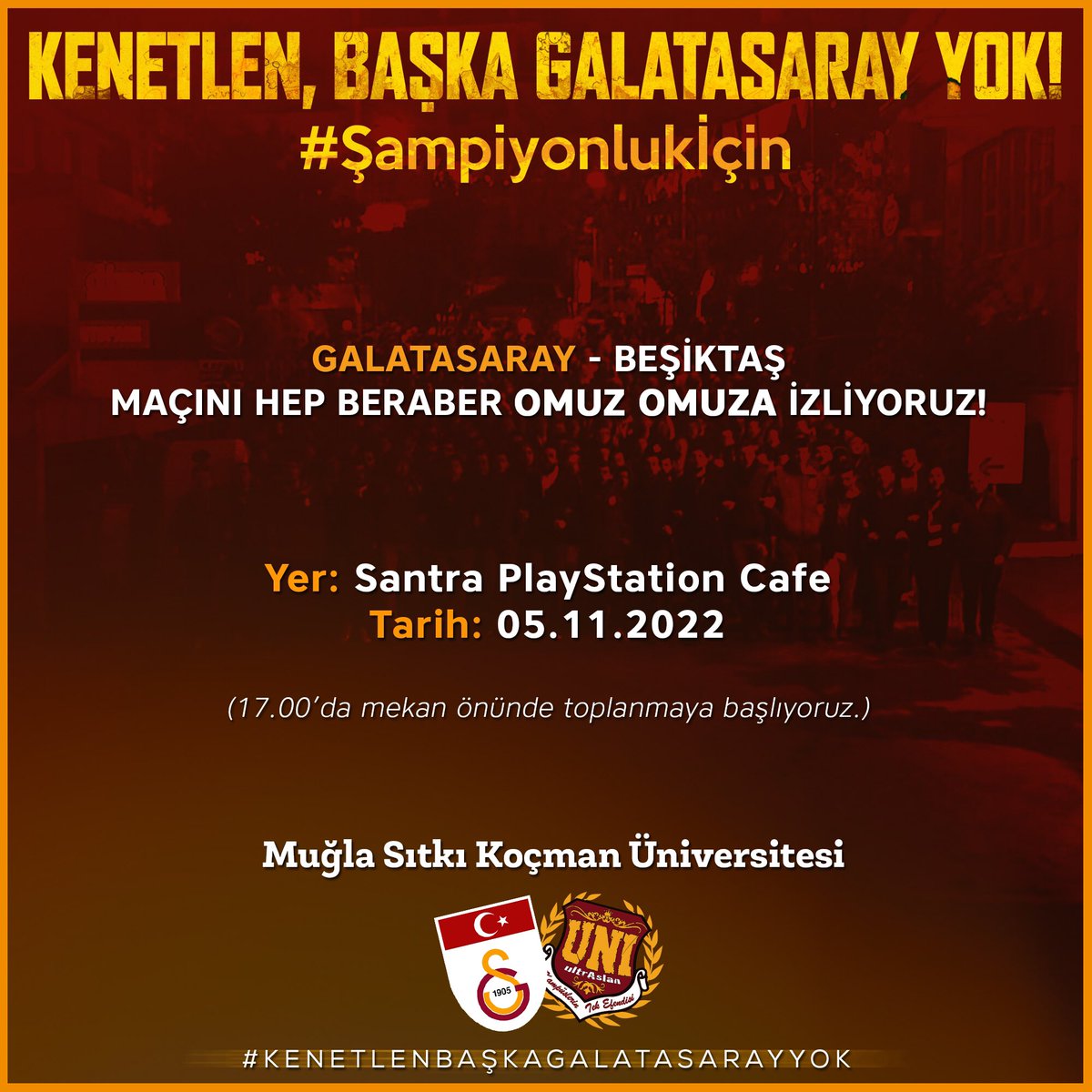 HEP BERABER OMUZ OMUZA!

#ultrAslanUNI