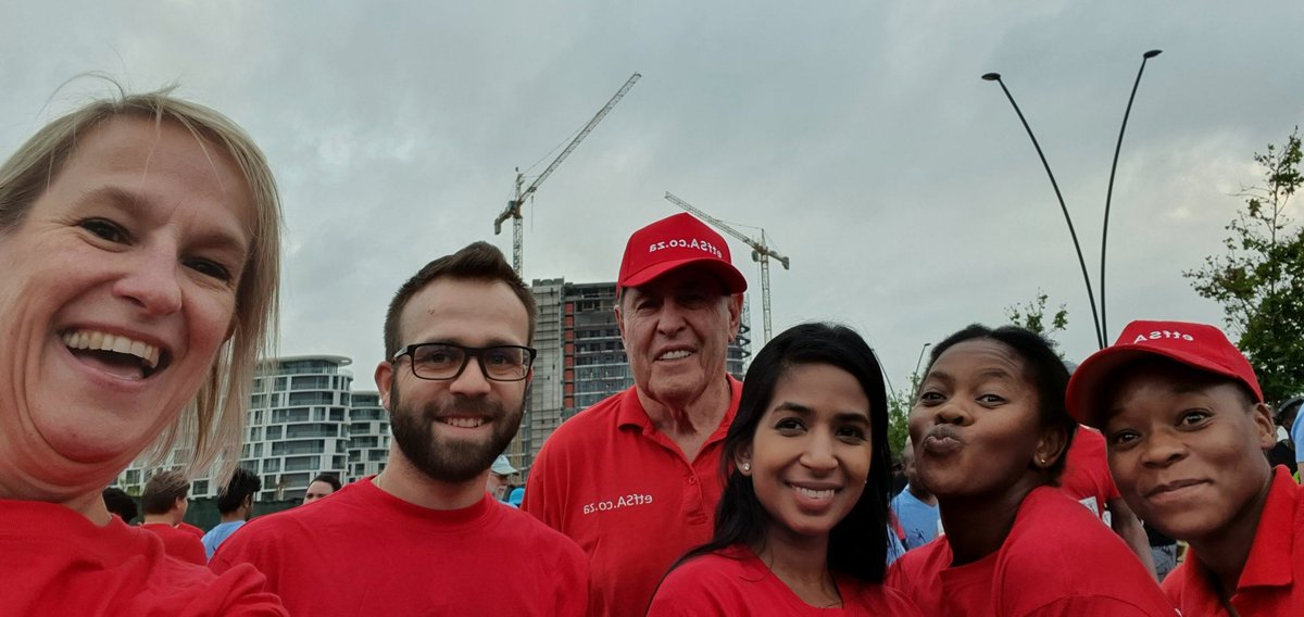 ETFSA's tweet photo. The @etfSA team at the Barron #Run4Good corporate race, proving that #ETFs are not passive! https://t.co/eg0007B7G3