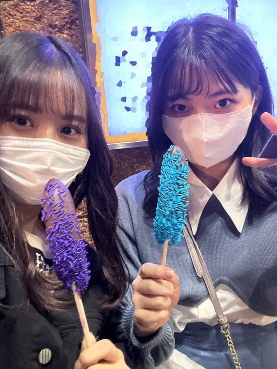 有澤一華さん 石山咲良さん 加入2周年おめでとうございます