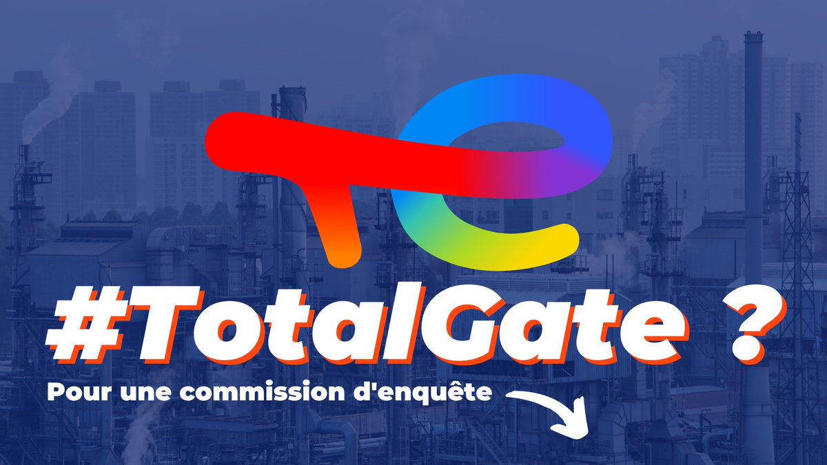 marietouss1's tweet photo. 📢 #TotalGate ?
Face aux révélations de @greenpeacefr, le Parlement européen doit enquêter sur les méthodes utilisées par TotalEnergies pour calculer ses émissions de CO2. Explications 👇 https://t.co/9XZEPQIaFO