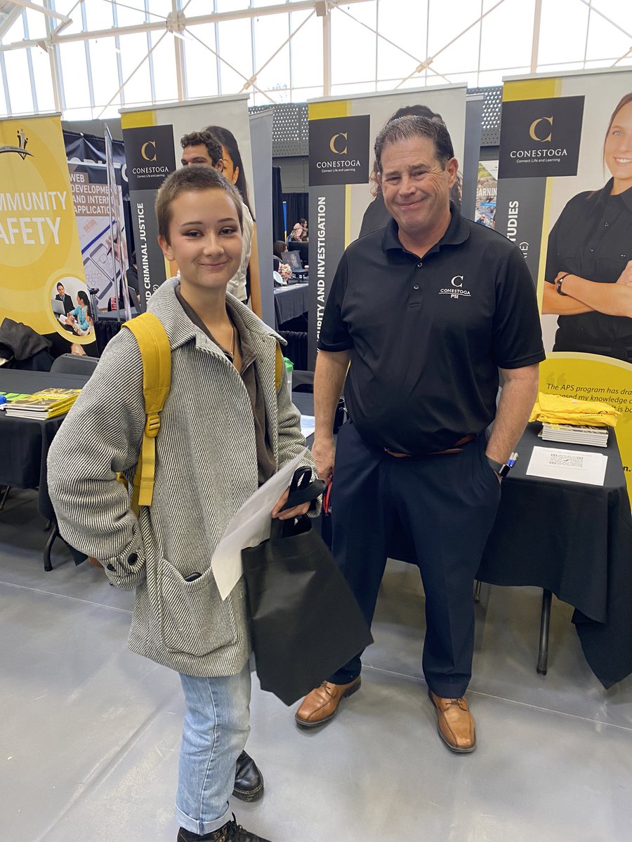 College Information Program visit <a href="/ConestogaC/">Conestoga College</a>   #cip chats with <a href="/CanadoreCollege/">Canadore College</a> @guelphhumber <a href="/GEDSB/">Grand Erie District School Board</a> <a href="/BCIVS/">BCI Mustangs</a> #bcigrads2023