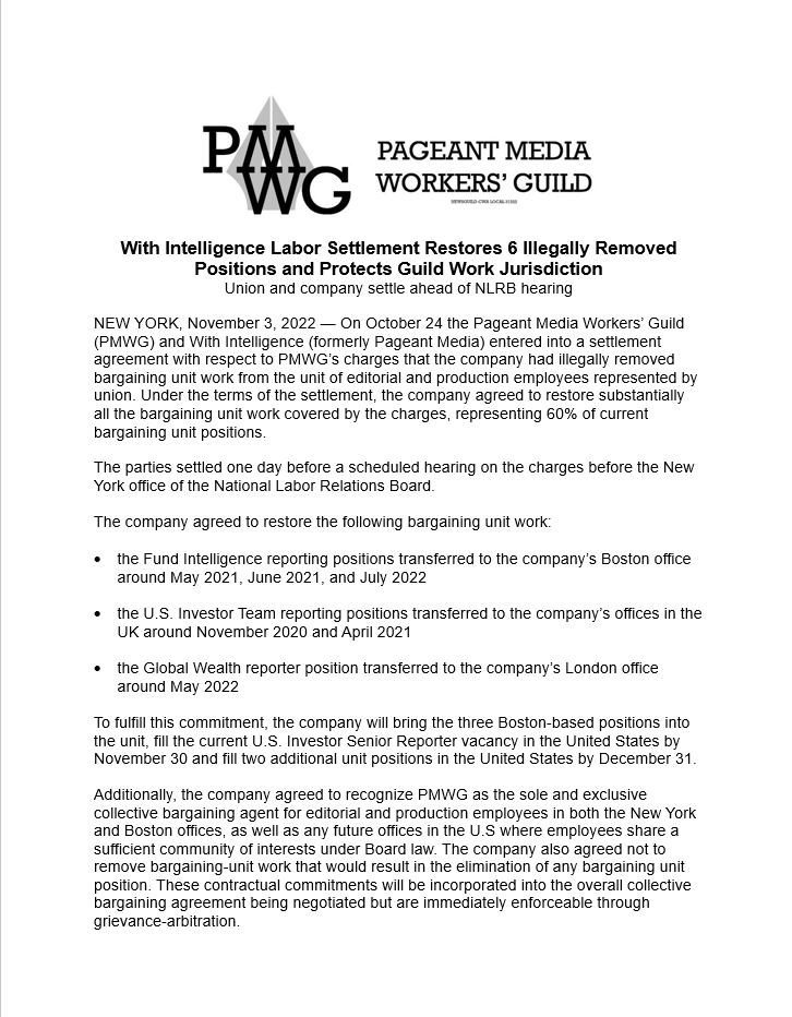 Pageant Media Workers' Guild tweet media