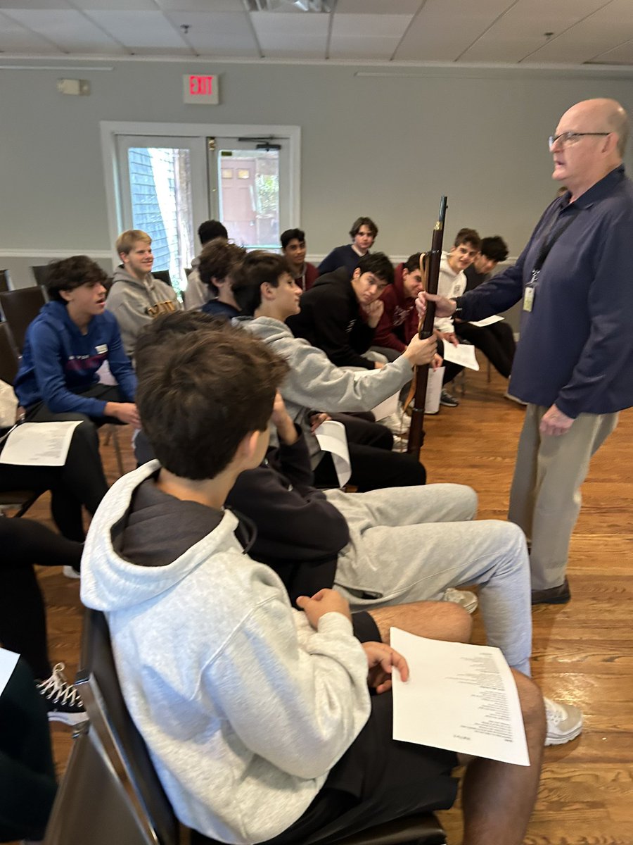 Learning about Bergen County history during the colonial era with APUSH <a href="/RIH__Super/">Dr. Rui Dionisio</a> <a href="/RHSPrincipalNJ/">Travis Smith</a>