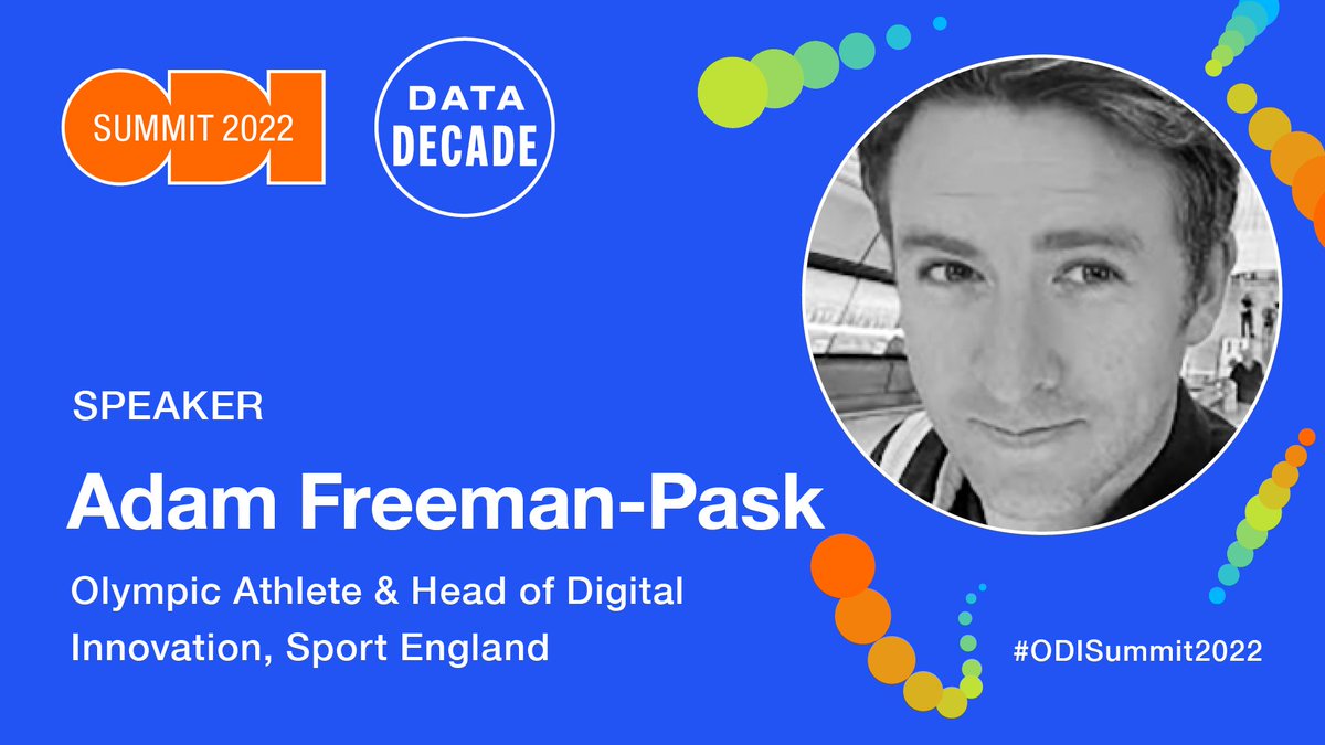 ODIHQ's tweet image. 🚀 Introducing three new guest speakers!

@ArcheryTania, @Barry_Lloyd and @AdamFreemanPask join together for the #ODISummit2022 panel – Access to sport through data: Levelling the playing field for people with #disabilities.

Book your Summit ticket today! hubs.li/Q01rp6dq0