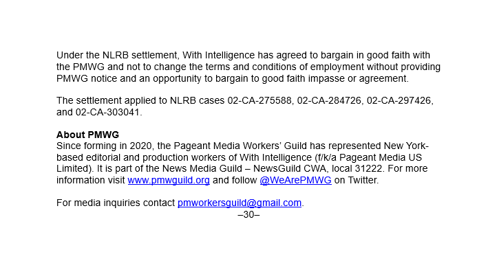 Pageant Media Workers' Guild tweet media