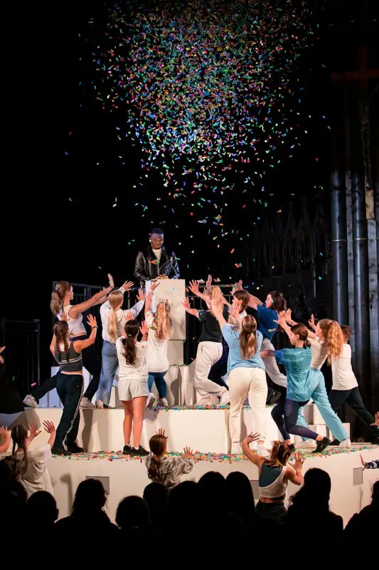 It was a privilege to present the International Premiere of Congress on Saturday. Our citizen speakers and dancers created an unforgettable evening, sharing their voices and visions for the first time in the beautiful surroundings of <a href="/SalisburyCath/">Salisbury Cathedral</a> .
<a href="/A_T_Q_M/">All The Queens Men</a>