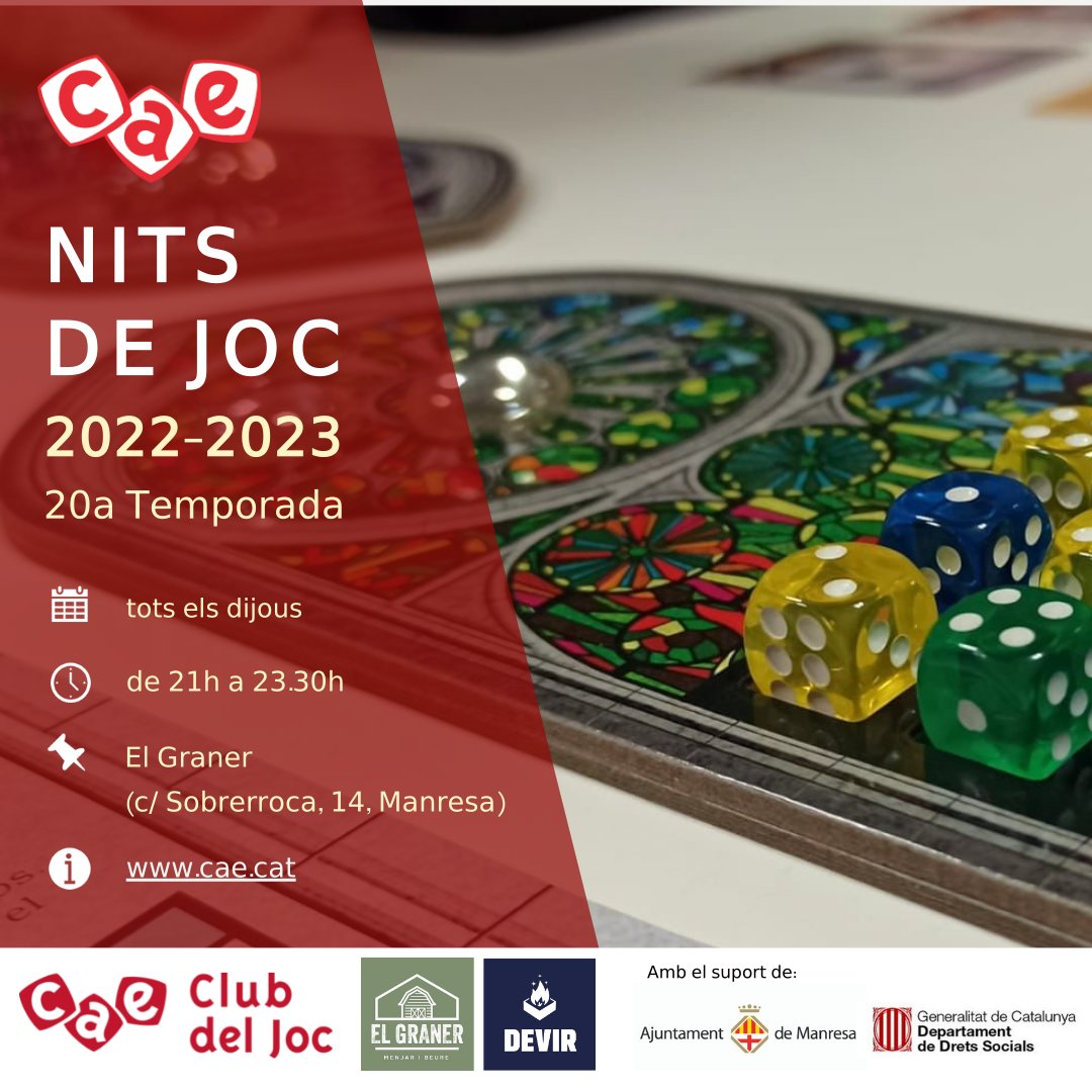 Club del Joc tweet media