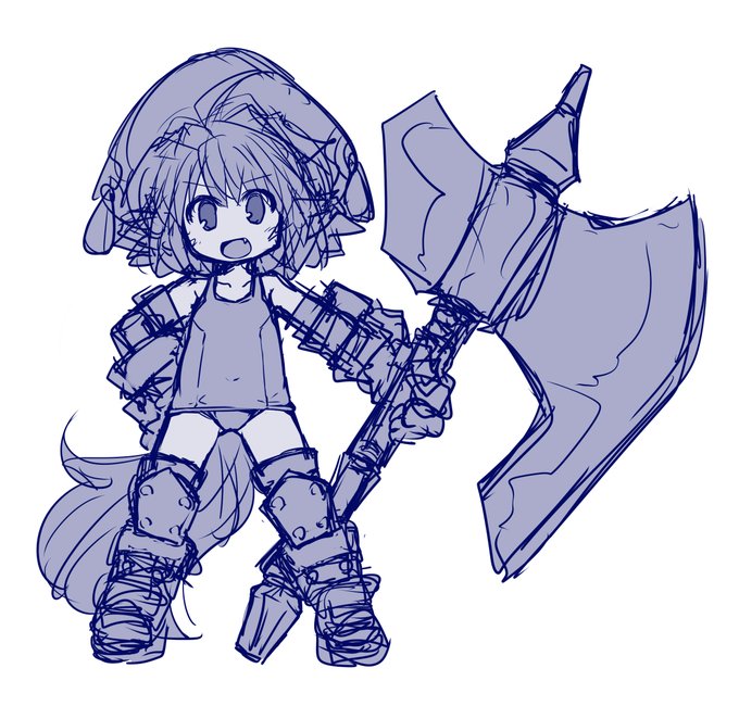 ちびっこにはデカ武器を持たせよ教徒です 