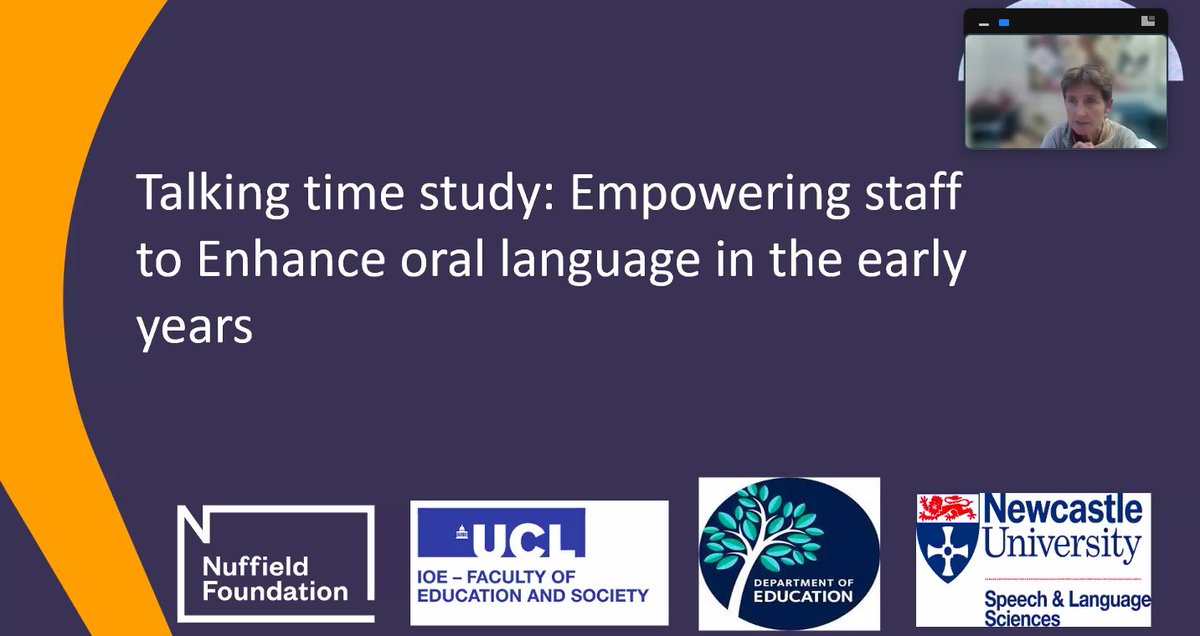 UCL_IOE_CIE's tweet photo. Starting now!🥳

The Talking Time Study conference highlighting the importance of oral language in the early years.

@Lang_Lit_Num @UCL_IOE https://t.co/hGOTu7pI4l