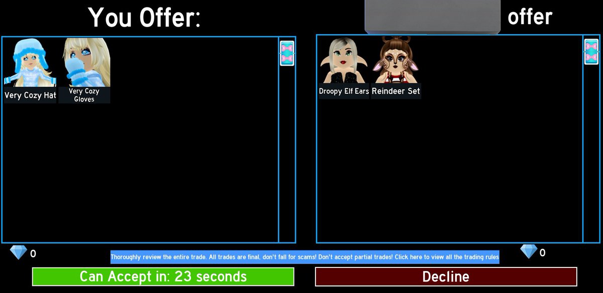 ENDXRMAN's tweet photo. @AliSilverr is trusted! we did a adopt me to royale high trade, I went first. They were very nice too tysm! https://t.co/bdcbgvLeGm