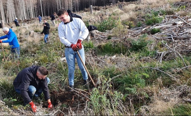 AlstomDACH's tweet photo. Starke Leistung 💪 Insgesamt haben wir heute 1.800 Bäume im Harz gepflanzt – 800 mehr als geplant.
Wir danken dem @bergwaldprojekt e.V. für die Zusammenarbeit. Bis zum nächsten Mal!

#togetherinmotion #TeamAlstom #mobilityinmotion #baumpflanzen https://t.co/VOKNhE4TIP