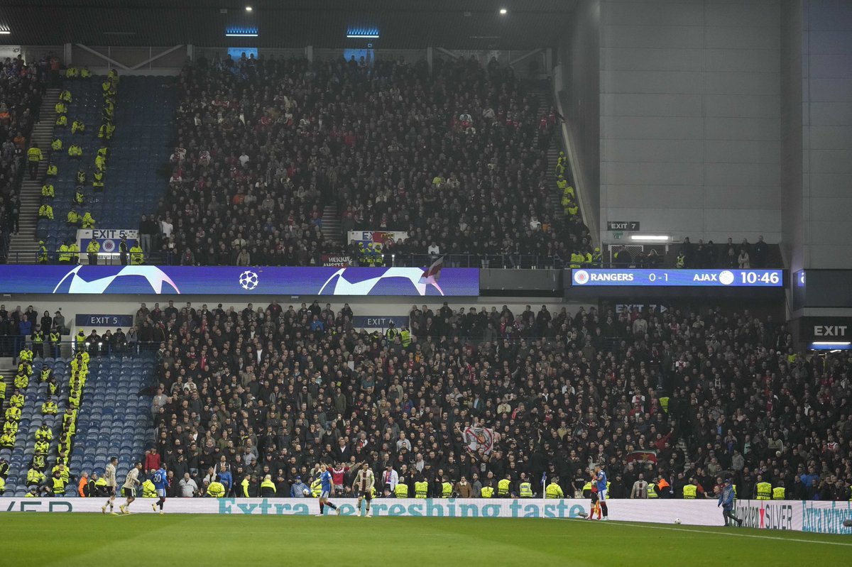 EijkenboomD's tweet image. To all people in Glasgow: thanks for the great hospitality in the city and a big thank you to the sensible policing and stewarding at Ibrox. No lock-in after the game and treated like human beings. Blueprint for all European away games! 👏🏼 @FansEurope #ranaja