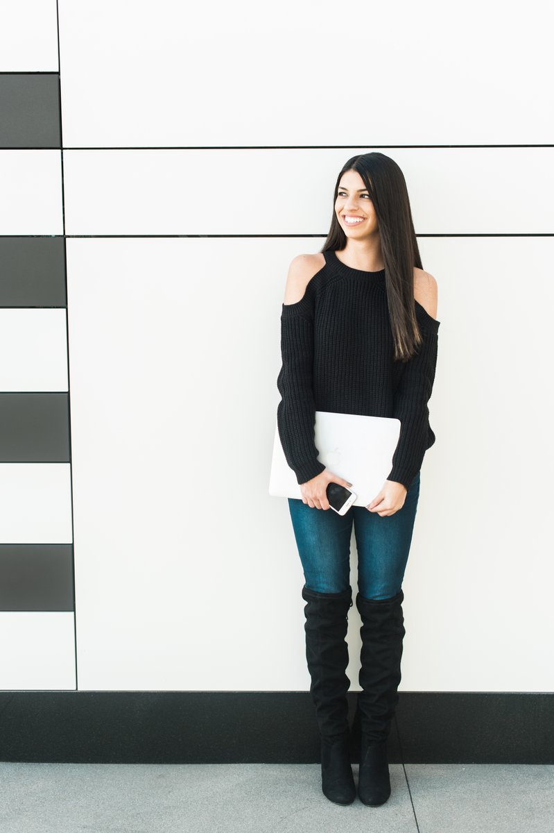 Intertwined_Inc's tweet photo. Instagram is celebrating #ThrowbackBackThursday by bringing us back to our MySpace days with their new update that allows profiles to include a theme song! We figured we would hop on the throwback trend too, so here's a photo of our Director Jaimee circa 2017🖤 https://t.co/znztX1ZkJU