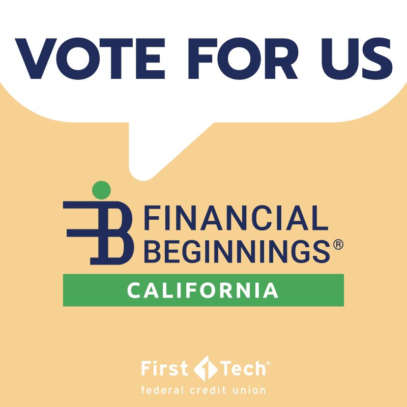 FinBegOR's tweet image. Help support our neighbors in California as they are in the running for a $7,500 grant during First Tech Federal Credit Union's Season of Giving! 

Vote for Financial Beginnings California at bit.ly/3e1X0TC – it takes a second! 

Thank you so much for your support!