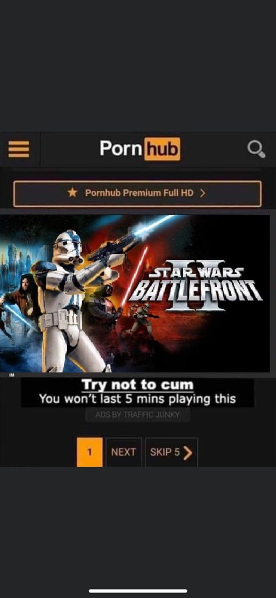 TheActMan_YT's tweet photo. Finally a pornhub ad I can click on https://t.co/g6AG5nO2ch
