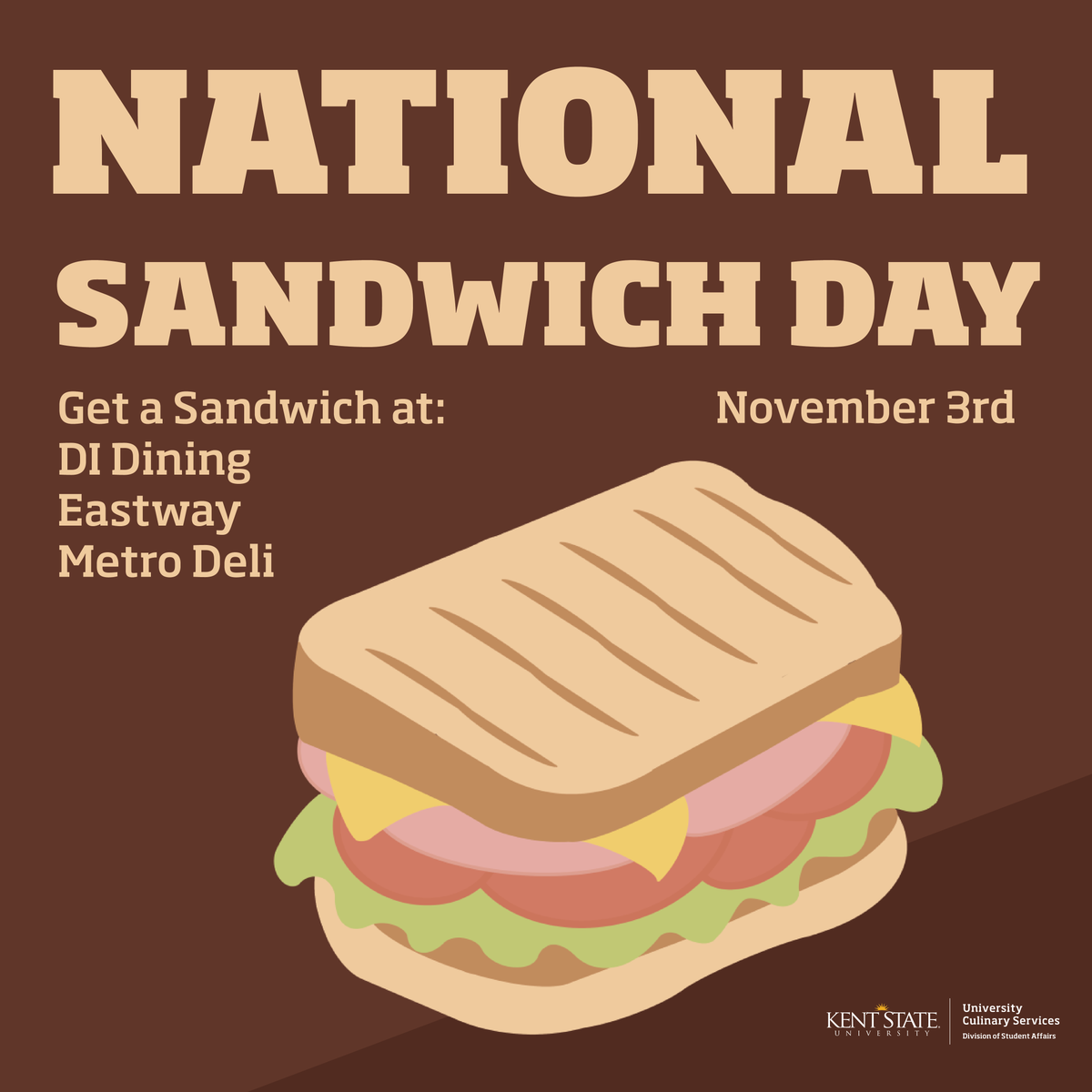 Kent State Culinary Services tweet media