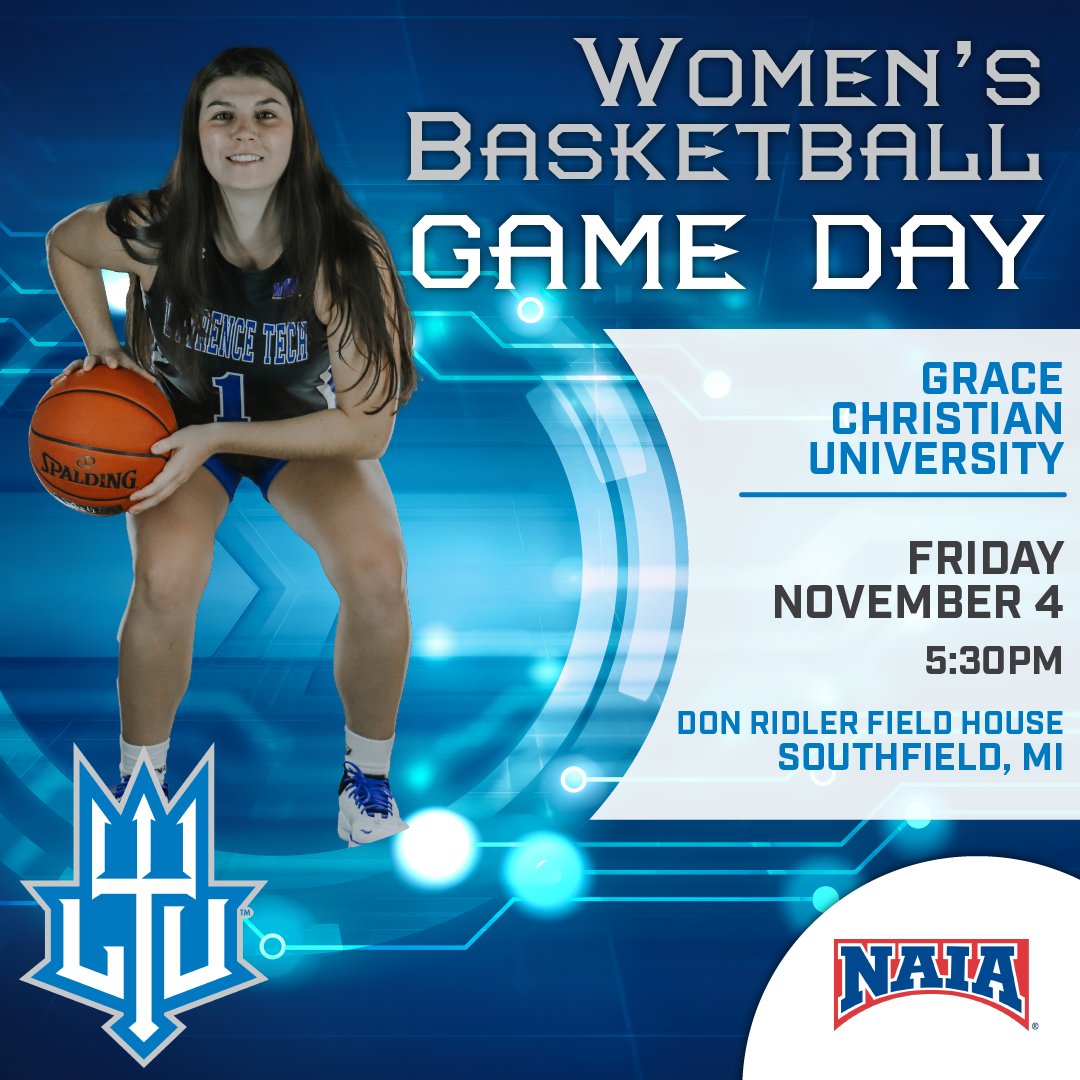 🚨  Blue Devils Classic Classic
🏀 <a href="/LTUWBasketball/">LTU Women's Basketball</a>
🆚 Grace Christian 🗓️ 11/4 🕐5:30PM
📍 Don Ridler Field House
📺 bit.ly/3h2G2G1
📊 bit.ly/3zIu9vk